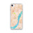 Custom Catskill New York Map Phone Case in Watercolor