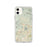 Custom iPhone 11 Cave Creek Arizona Map Phone Case in Woodblock