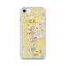 Custom Cedarburg Wisconsin Map Phone Case in Woodblock