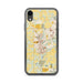 Custom Cedarburg Wisconsin Map Phone Case in Woodblock