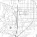 Cedar City Utah Map Print in Classic Style Zoomed In Close Up Showing Details