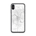 Custom Cedar Rapids Iowa Map Phone Case in Classic
