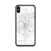 Custom Cedar Rapids Iowa Map Phone Case in Classic
