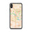 Custom Cedar Rapids Iowa Map Phone Case in Watercolor