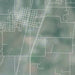 Celina Texas Map Print in Afternoon Style Zoomed In Close Up Showing Details