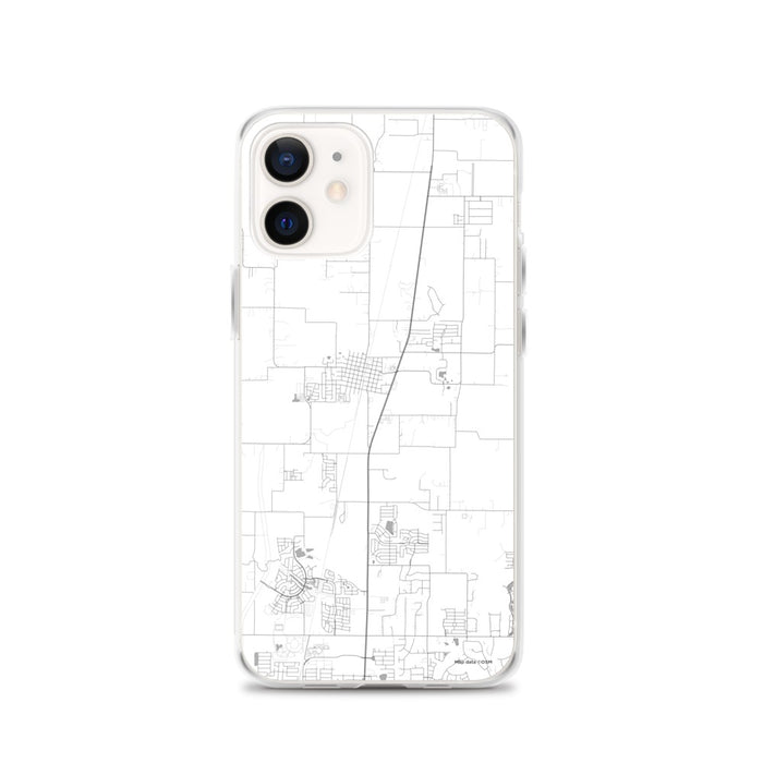 Custom Celina Texas Map iPhone 12 Phone Case in Classic