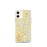 Custom Celina Texas Map iPhone 12 mini Phone Case in Woodblock