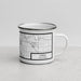 Right View Custom Ceres California Map Enamel Mug in Classic