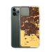 Custom Ceres California Map Phone Case in Ember