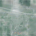 Chadron Nebraska Map Print in Afternoon Style Zoomed In Close Up Showing Details