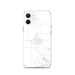 Custom Chadron Nebraska Map iPhone 12 Phone Case in Classic