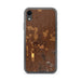 Custom Chadron Nebraska Map Phone Case in Ember