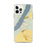Custom Chamberlain South Dakota Map iPhone 12 Pro Max Phone Case in Woodblock