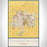 Champaign Illinois Map Print Portrait Orientation in Woodblock Style With Shaded Background
