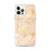 Custom Chandler Arizona Map iPhone 12 Pro Max Phone Case in Watercolor