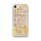 Custom Chandler Arizona Map iPhone SE Phone Case in Woodblock