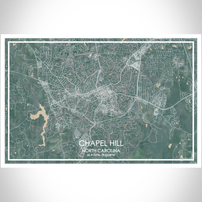 Chapel Hill, North Carolina Map