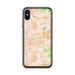 Custom Chapel Hill North Carolina Map Phone Case in Watercolor