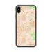 Custom Chapel Hill North Carolina Map Phone Case in Watercolor