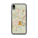 Custom Chapel Hill North Carolina Map Phone Case in Woodblock