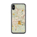 Custom Chapel Hill North Carolina Map Phone Case in Woodblock