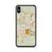 Custom Chapel Hill North Carolina Map Phone Case in Woodblock