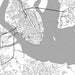 Charleston South Carolina Map Print in Classic Style Zoomed In Close Up Showing Details