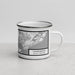 Right View Custom Charleston South Carolina Map Enamel Mug in Classic