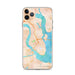 Custom Charleston South Carolina Map Phone Case in Watercolor
