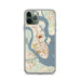 Custom Charleston South Carolina Map Phone Case in Woodblock