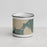 Front View Custom Charlevoix Michigan Map Enamel Mug in Afternoon