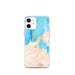 Custom Charlevoix Michigan Map iPhone 12 mini Phone Case in Watercolor
