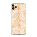 Custom Charlotte North Carolina Map Phone Case in Watercolor