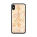 Custom Charlotte North Carolina Map Phone Case in Watercolor