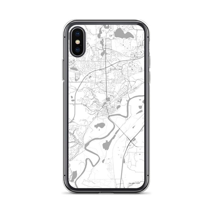 Custom Chaska Minnesota Map Phone Case in Classic