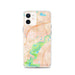 Custom Chaska Minnesota Map iPhone 12 Phone Case in Watercolor
