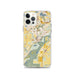 Custom Chaska Minnesota Map iPhone 12 Pro Phone Case in Woodblock