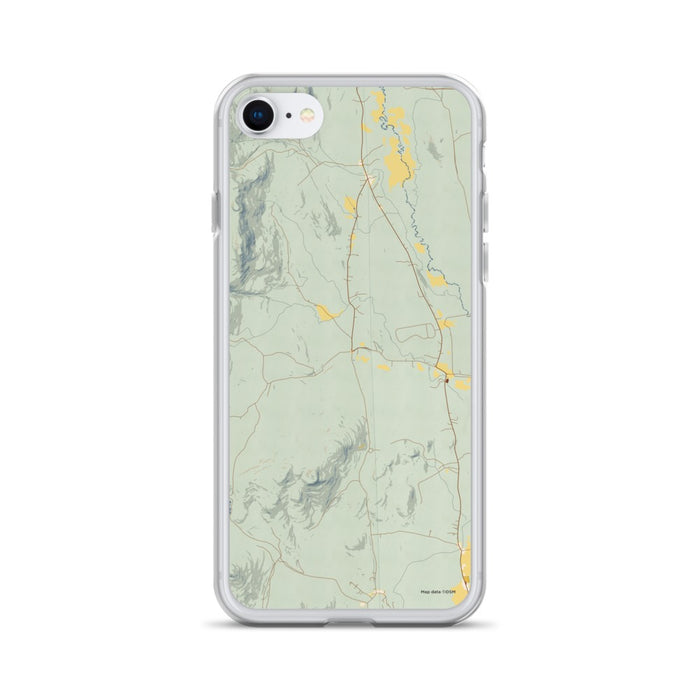 Custom Chatham New Hampshire Map Phone Case in Woodblock
