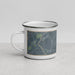 Left View Custom Chattahoochee Hills Georgia Map Enamel Mug in Afternoon