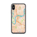 Custom Chattanooga Tennessee Map Phone Case in Watercolor