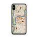 Custom Chattanooga Tennessee Map Phone Case in Woodblock