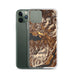 Custom Chelan Washington Map Phone Case in Ember