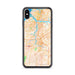 Custom Chesapeake Virginia Map Phone Case in Watercolor