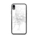 Custom Cheyenne Wyoming Map Phone Case in Classic