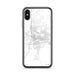Custom Cheyenne Wyoming Map Phone Case in Classic