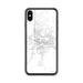 Custom Cheyenne Wyoming Map Phone Case in Classic