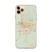 Custom Cheyenne Wyoming Map Phone Case in Woodblock