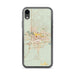 Custom Cheyenne Wyoming Map Phone Case in Woodblock