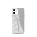 Custom Chicago Illinois Map iPhone 12 mini Phone Case in Classic