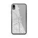 Custom Chicago Illinois Map Phone Case in Classic